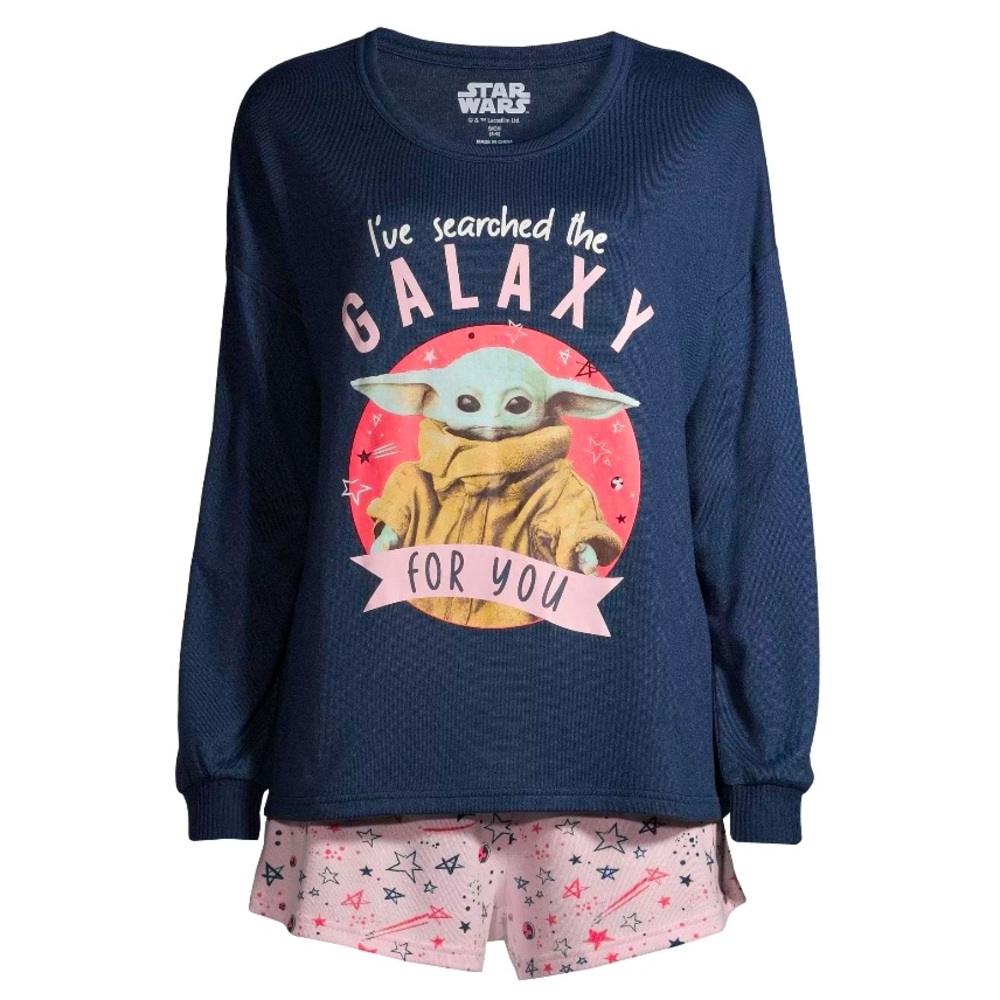 Ladies Yoda Pajama Set